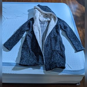 Lucky Brand Sherpa hooded coat